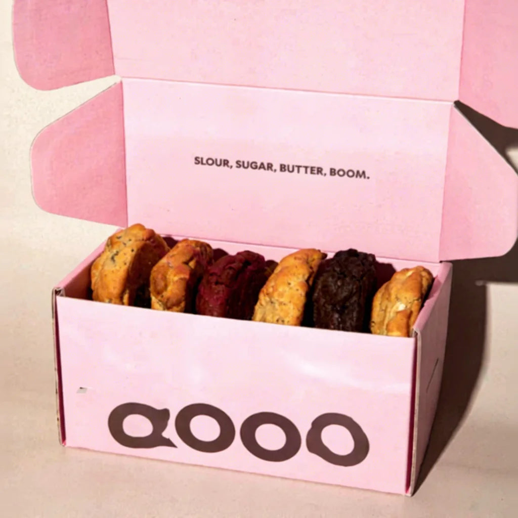 Delivery Cookie Box Packaging Thick Corrugated Cardboard Bakery Cookie Brownie Packing Box MegaBDM