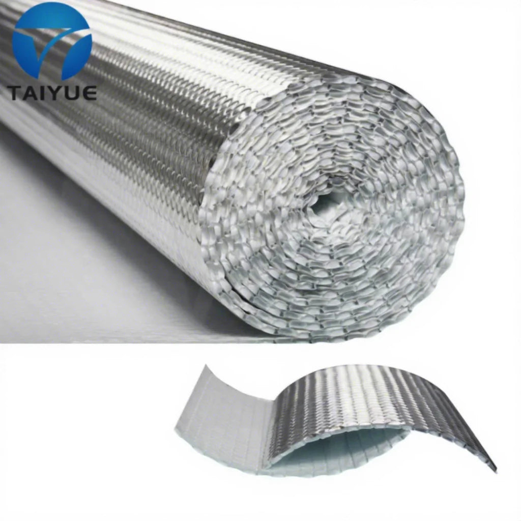 Customized Modern Aluminum Foil Bubble Thermal Insulation Sheet White Film Heat Insulation Radiant Barrier for Roof Wall