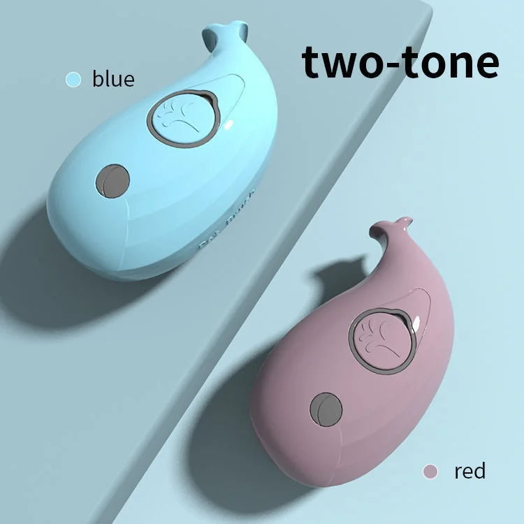 Hot Sale Whale Pet Brush Electric Spray Comb Sustainable Pet Hair Removal Comb for Small Animals Cats and Dogs