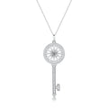 New Arrival 0.5Carat Sterling Silver 925 Necklace for Women Moissanite Pendant Necklace Simple and Elegant Female Jewelry