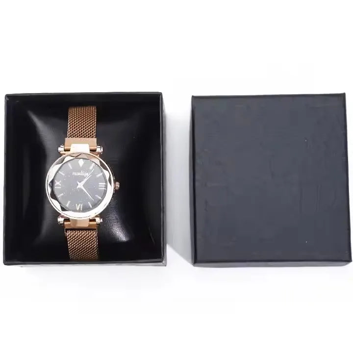 Wholesale OEM Customized Men's and Women's Luxury Rectangle Paper Cardboard Watch Packaging Box with Pillow