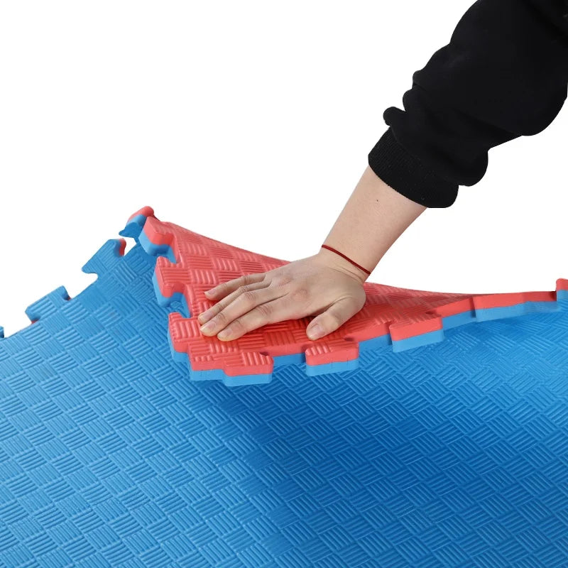 EVA Tatami Foam Taekwondo Training Mat Eco-friendly Anti-Slip Water-Proof 2cm-5cm Thickness Customizable Colors Laser Logo