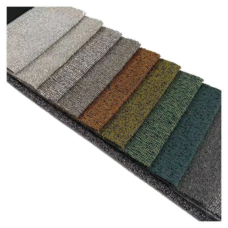 Modern Design 100% Polyester Dot Knitted Boucle Fabric Breathable Waterproof Dustproof Upholstery Fabric for Car Accessories
