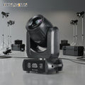 150W LED Moving Head Light with DMX512/Sound-Activated Control 8-Color/8-Gobo Effects for Weddings Concerts Clubs & Parties