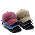 Wholesale Custom 100% Cotton Washed Unstructured Vintage Embroidered 6 Panel Baseball Dad Hat Cap Unisex With Embroidery Logo