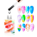 15ml Blooming Liquid Color Gel Nail Polish with Flower Blossom Effect UV Gel Polish Nail Art