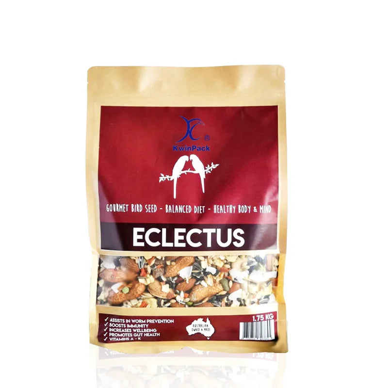 High Quality Customized Design Flat Bottom Pet Food Packaging Pouch Bird Feed Bags with Stand-Up Feature for Pigeon Parrot Care