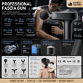 2026 Hot Product Low Sound 30 Speed Muscle Massage Gun Deep Tissue Percussion for Body Dropshipping Friendly