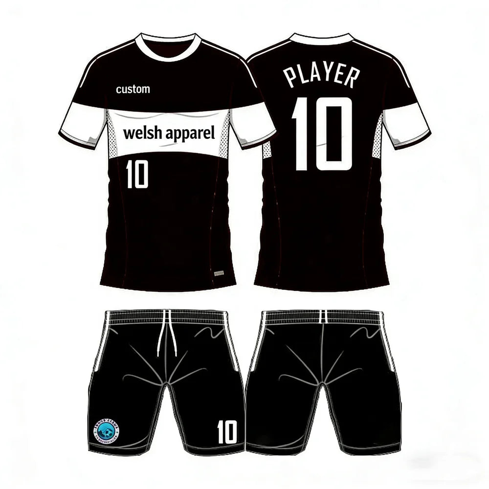 Pro Level Rugby Training Uniform Set Custom Factory Direct Durable Double Stitching Jersey Shorts with Sublimation Technique