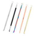EYL Wholesale Nail Art Double Sides Manicure Tool Stainless Steel Remover Nail Salon Cuticle Pusher