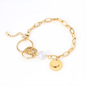Jachon Gold Bangles Bracelets Bangle Cuff Adjustable Bracelet Bangle for Women Stainless Steel Bracelet