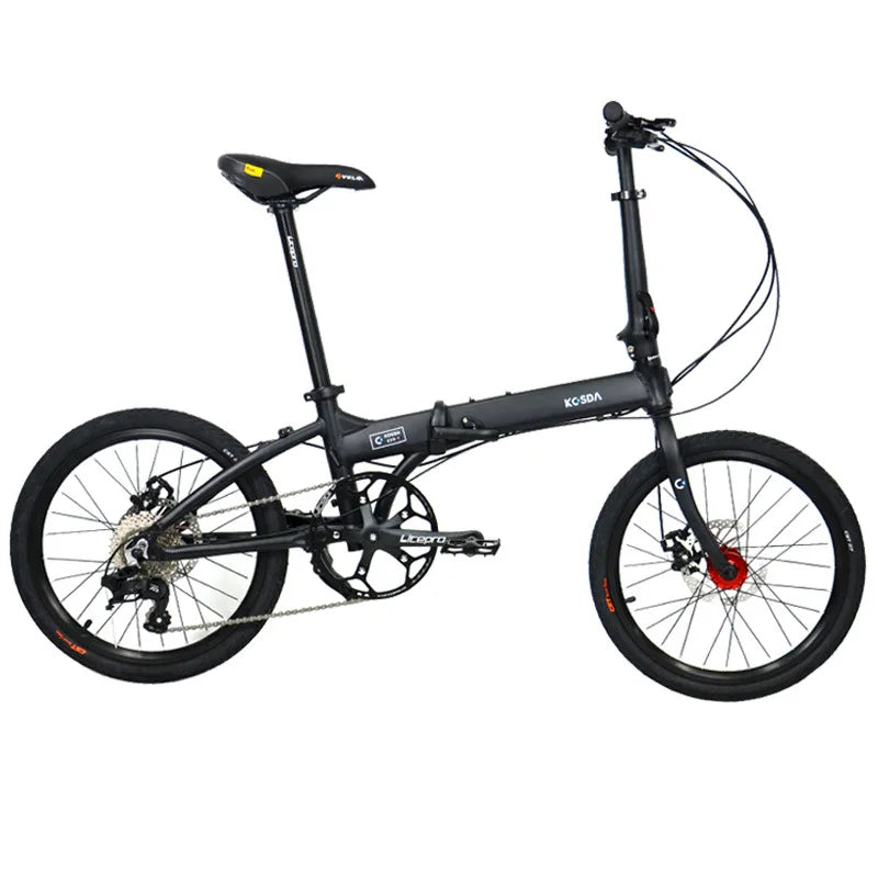 Aluminum Alloy Wheel Set for 406 451 Folding Bicycle Cross Foot Front Fork Refit Upgrade Accessories for Kids' Bikes