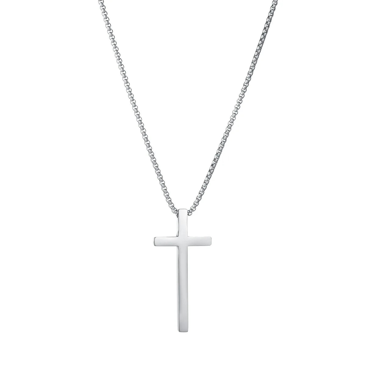Fashion Design Crosses Jewelry Necklace Men Stainless Steel Cross Necklace Pendant