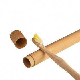 Tingsheng 100% Natural for Toothbrush with Dupont/Nylon Bristles-Disposable Eco-Friendly Regular Size for Home Use
