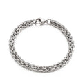 New Style Chunky Stainless Steel 18K Gold Plated Multi-rings Lantern Chain Bracelet