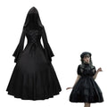 Fashion Vintage Retro Popular Women's Gothic Dress With Hood Medieval Costume Corset Renaissance Dress Victorian Witch Dress