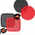 Silicone Air Fryer Liner Non-Stick Steamer Pad Air Fryer Accessory Kitchen Baking Liner Cooking Utensils Air Fryer Baking Paper