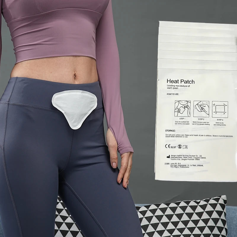 Wholesale Deep Women Cute Thermal Body Warm Winter Menstrual Pain Heating Patches Adhesive Heat Pad