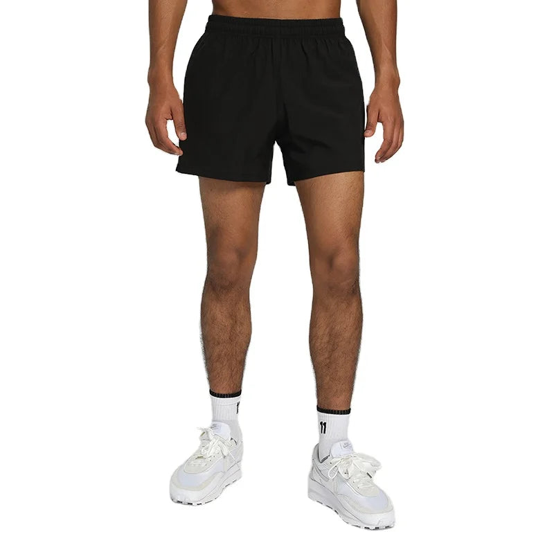 Custom Logo Men Gym Joggers Summer Worsted Shorts Blank Sports Jogger Swim Beach Light Casual Woven Solid Eco-Friendly Quick Dry