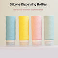 Cheap Price Clear Leak Proof Travel Portable Silicone Empty Bottles Travel Hand Wash Bottle Travel Set Silicone Mini Bottle