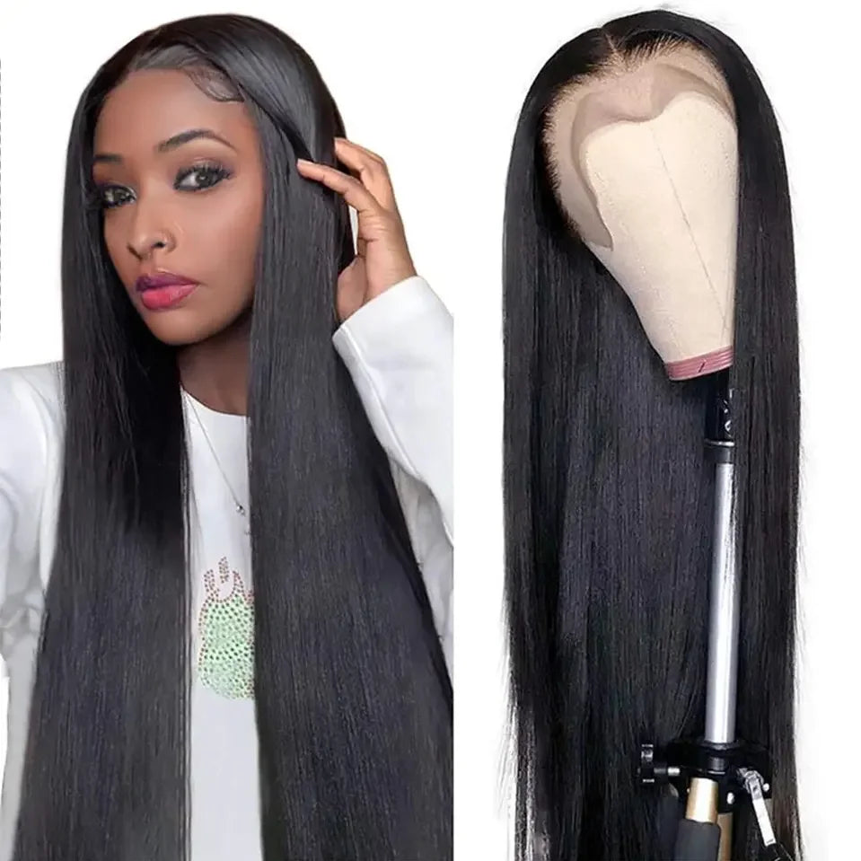 Wholesale 150% 180% Density Hd Full Lace Natural Human Hair Wigs Brazilian Virgin Human Hair Lace Front Wig Vendor With Women