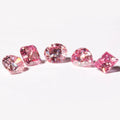 Wholesale Price Moissanite Diamond Heart Round Radiant Pink Color GRA Certificate Loose Moissanite Stone