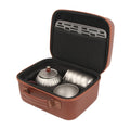High Quality Custom Eva Case Coffee Maker Travel Bag Set Coffee Set Outdoor Camping Coffee Maker Kit Travel Bag Set