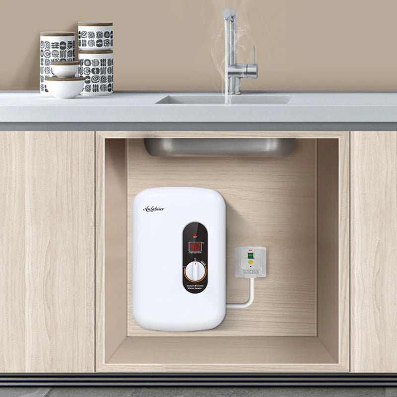 Instant Hot Water Shower on Demand Electric Geyser Water Heater Price of Bathroom Instant Water Heater for Shower Used