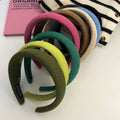 2023 Autumn and Winter New Style Sponge Stripe Headband Hoofdbanden Fashion Plain Headbands for Ladies Hair Bands Accessories