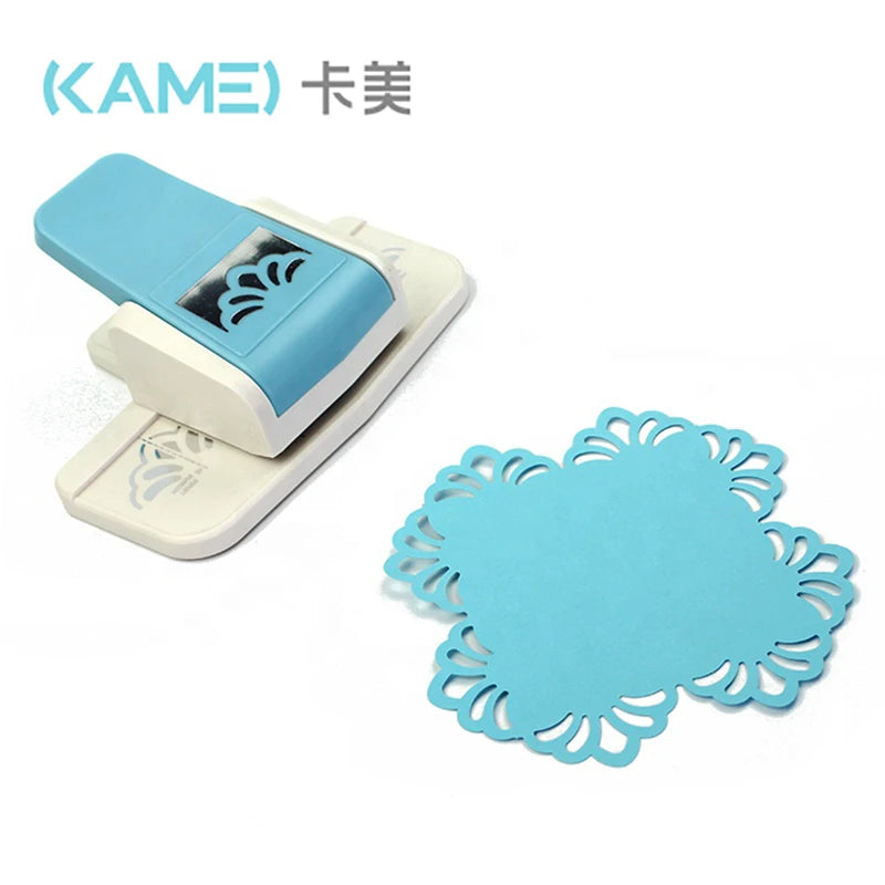 The Best-selling KAMEI KM-8722 Lever Stamping Paper Embossing and Punching Machine ABS+ALLOY Material for DIY Design