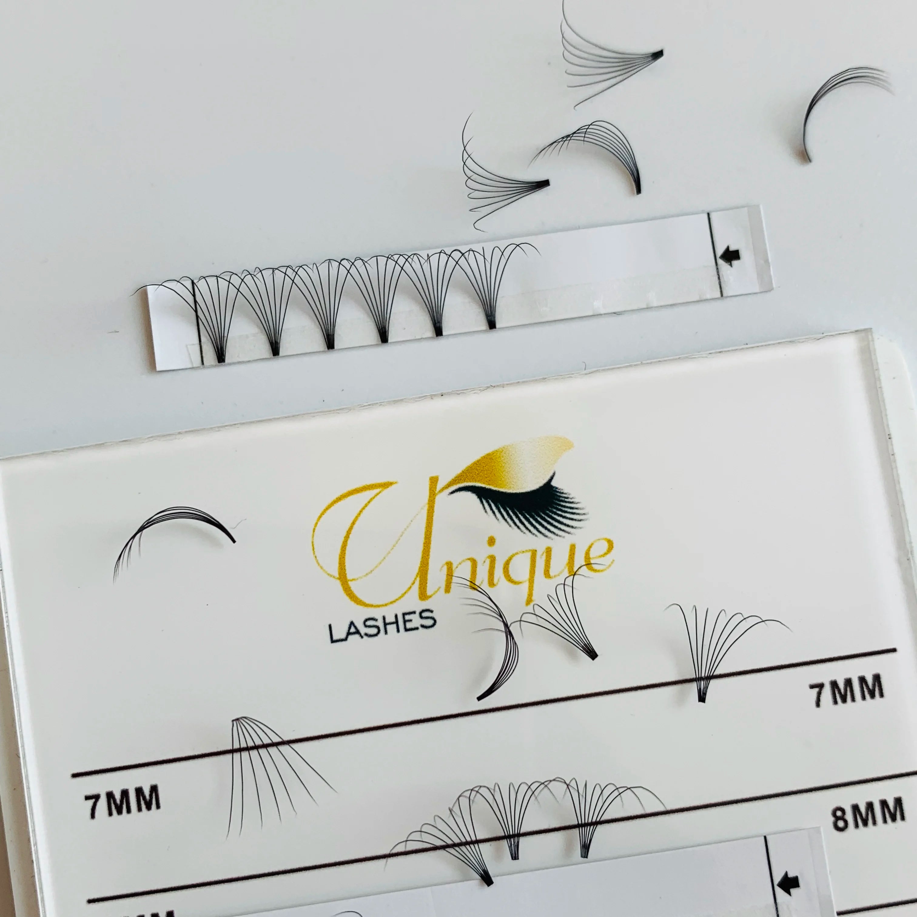 Best Seller Custom 3D 4D 5D 6D 7D 8D 9D 10D Lash Traya Plate Lash Extension Pallet case with logo Wholesale