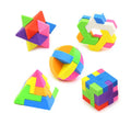 Children's DIY 3d Puzzle Cube Building Blocks Toy Rubber Eraser