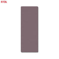 FITA 5mm OEM Green Printing Anti Slip Indoor Home Gym Custom LOGO ECO Friendly Natural Pilates Color Matte PU Rubber Yoga Mat