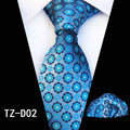 Men's Tie and Handkerchief Set Ties for Men Luxury Necktie and Pocket Square for Men Gift Sets
