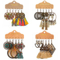 Cheap Vintage Alloy Bohemian Color Flower Big Hoop Pendant Drop Earring Mix 3 Pair Set for Women Jewelry Accessories