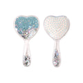 Gmagic Kids Gifts Small Size Mini Plastic Comfortable Cute Glitter Cartoon Transparent Detangling Hair Brush