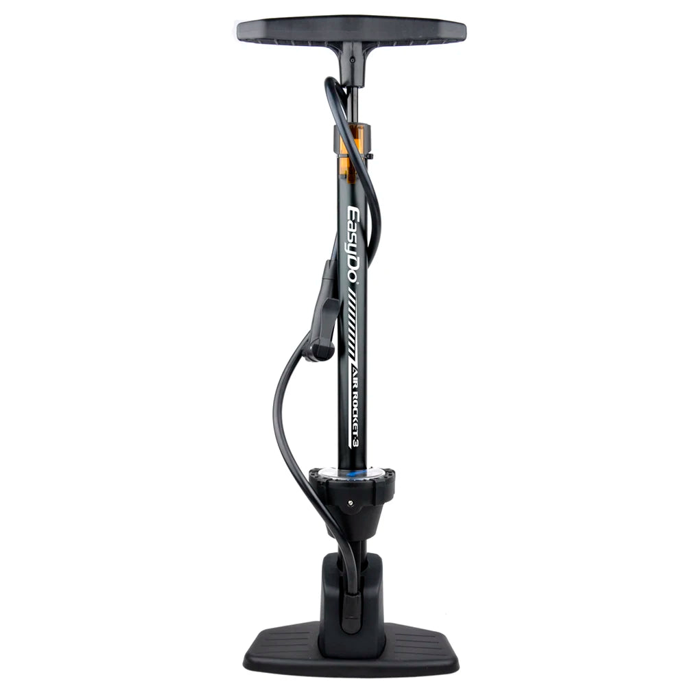 New 160 Psi Bike Foot Pump with Big Pressure Gauge Easy to Use