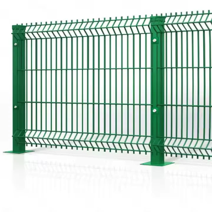 Welded Wire Mesh Outdoor 3d Welded Mesh Fence 3d Curved Welded Wire Mesh Fence Panel for Garden