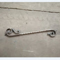 Ornamental Iron Stair Components for Staircase Railing Handrail Balustrade Balcony Gate Fence Parts