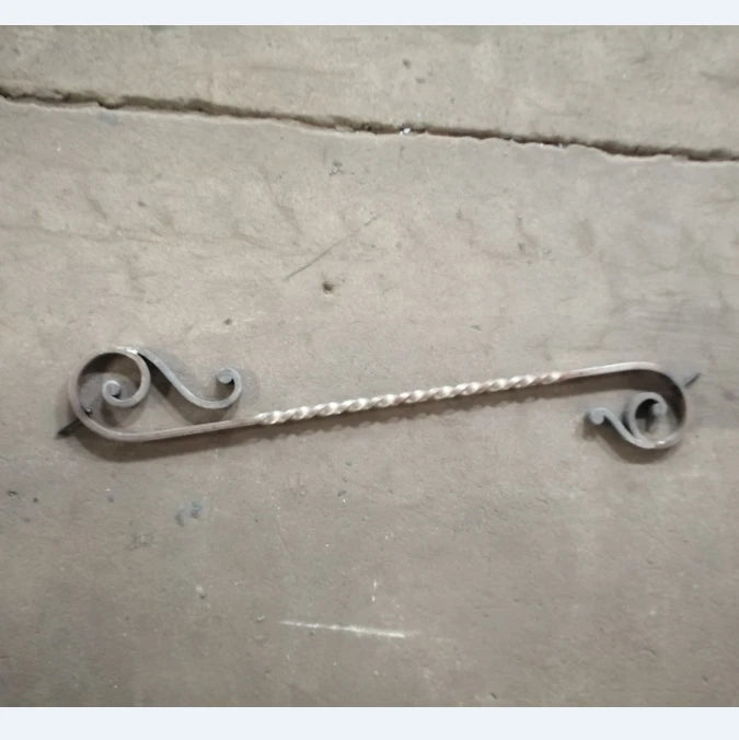 Ornamental Iron Stair Components for Staircase Railing Handrail Balustrade Balcony Gate Fence Parts