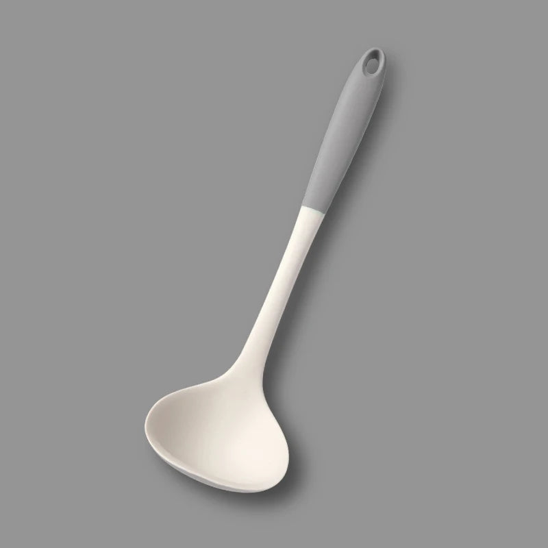 Food Grade Silicone Household Spatula Soup Spoon Strainer Non Stick Pan specialized Silicone Spatula
