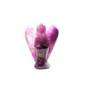 Huiying Carving Decoration 1.5 Inch Amethyst Life Size Angel Sculpture Crafts