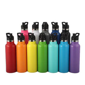 YEWAY Ready to Ship 350ML 500ML 750ML Stainless Steel Water Bottle Double Wall Vacuum Insulated Stainless Steel Water Bottle