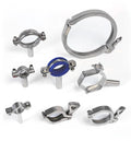 Stainless Steel Clamp Ss304 Pipe Holding Hanger Support