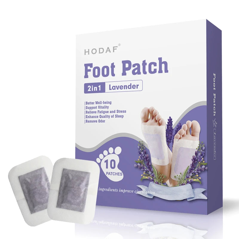 10 Pcs Packed Detox Foot Patch/bamboo Vinegar Detox Foot Pads