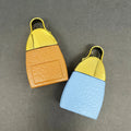 Factory Produced Wholesale 30ml Colorful  Leather Luxury Aroma Car Reed Diffuser Glass Bottle