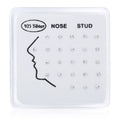 925 Silver Rhinestone Piercing Jewelry Nose Studs