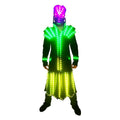 RGB LED Robot Performance Wear Remote Control Cosplay Suit for Club Bar Party Supplies
