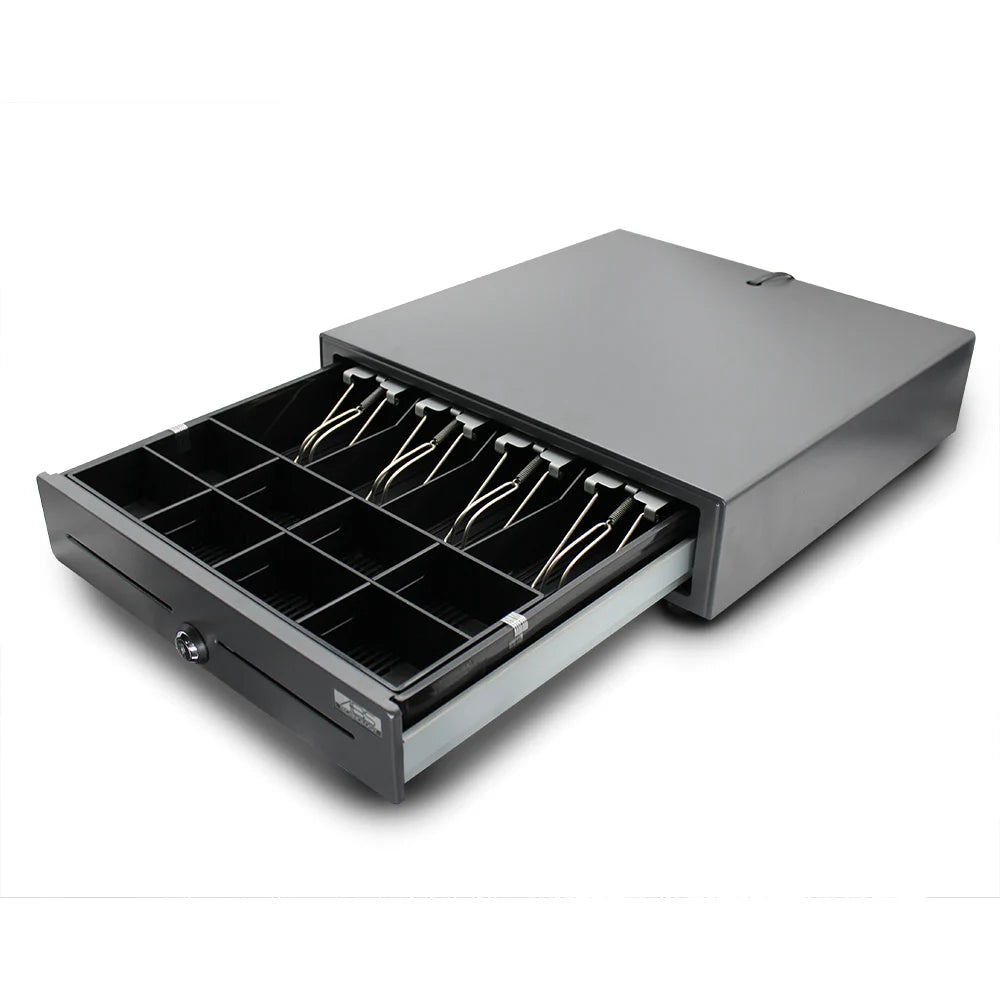 Hot Sales ABS Small Elegant Metal Cashbox with SDK Function for Indoor Supermarket Cash Register and Payment Kiosks