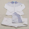 4 Ways Stretch Fleece Skate Professional Skating Tracksuit Warm up Jacket and Pant